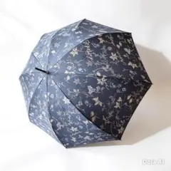 ジルスチュアート新品ネイビー ボタニカルプリント雨傘 / 長傘のサムネイル