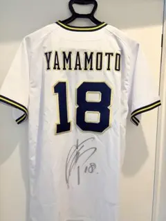 オリックス ドジャース 山本由伸 ノーヒットノーラン記念 直筆サイン