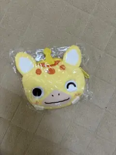快獣ブースカ　ダイカット フェイスポーチ　イエロー