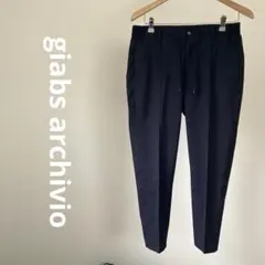 giabs ジャブス マサッチョ 永久クリース 軽量 テクノコットン パンツ