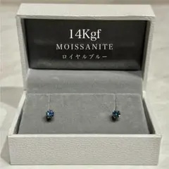 ff0aピアス メンズ モアサナイト チタン アレルギー対応 誕生石 