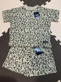 BREEZE ヒョウ柄 Tシャツとショートパンツセット 100