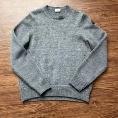 MONCLER グレー クルーネックセーター