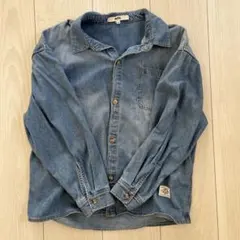 MPS デニム長袖シャツ 140