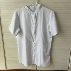 しまむらCLOSSHIBizホワイト 半袖 シャツ 9R Mのサムネイル