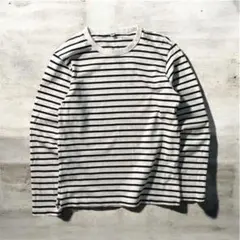 ボーダー カットソー ロンT 長袖 y2k archive 平成uniqlo