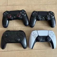 プレステ4 、プレステ5 、Switch コントローラージャンク4個セット