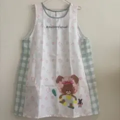 ♡学研　くまのがっこう　保育士エプロン　フリーサイズ　すてきな先生