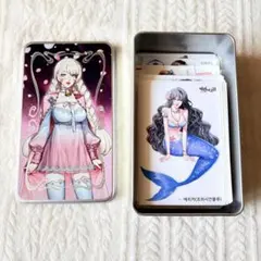 ひ*ん様 女の子 人物ステッカー 缶付き 150枚限定セット➁