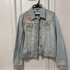 ホリスター 刺繍 デニムジャケット Ｌ　90年代