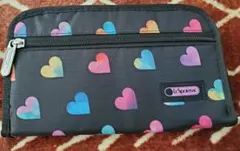 レスポートサック マルチケース ハート柄 未使用