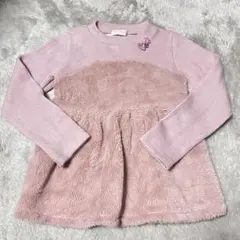 mezzo piano ピンク トレーナー 130