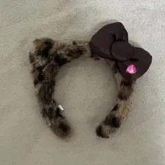 USJ カチューシャ キティーちゃん ヒョウ柄