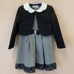 CHOPIN deux ギンガムチェックドレス 120