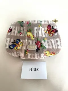 美品 フェイラーアンドハイジ ポーチ ベージュ