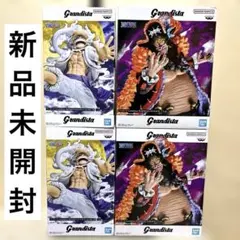 ワンピース Grandista ルフィ ティーチ フィギュア 4体 新品未開封品