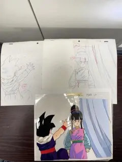 ドラゴンボールZ アニメ セル画 チチ - メルカリ