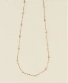 ネックレス SLOBE IENA Dot チェーンネックレス