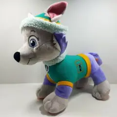 パウパトロール　エベレスト　ぬいぐるみサイズ約36×33　nickelodeon