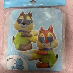 ディズニー　スイスイサマー　チップ　デール　抱きつき人形