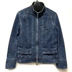 定価5万】ノンネイティブ ストレッチ マオカラー デニムジャケット 