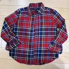 POLO RALPH LAUREN チェック柄長袖シャツ 124-130cm