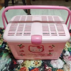 Hello Kitty 　バスケット ピンク