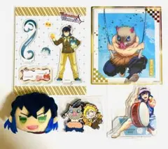 鬼滅の刃　嘴平伊之助　アクスタ　色紙　ラバーストラップ　ufotable