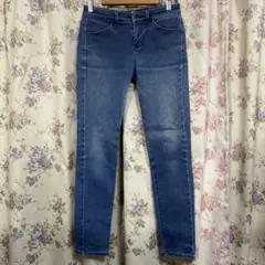 ユニクロ デニムパンツ ブルー系 24 M相当