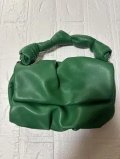 ブルー ハンドバッグ