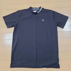 Munsingwear モックネック 半袖シャツ ブラックのサムネイル