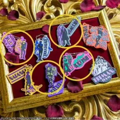 一番くじ ジョジョ F賞 チャーム ジョルノ・アバッキオ・フーゴ・トリッシュ