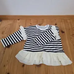 SLAP SLIP ボーダー長袖 100cm