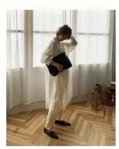 FASHIRU side slit shirt OP