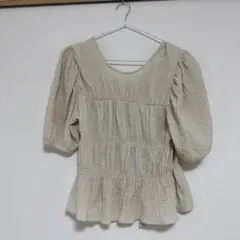 SLY フリル付き半袖ブラウス 2way