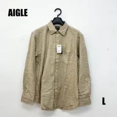 〇0302I〇 AIGLE 長袖シャツ 男性