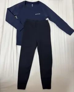 mont-bell モンベル キッズインナーセット120 ジオライン