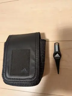 adidas 　アディダス　ゴルフポーチ フォーク付き