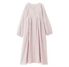 gelato pique ジェラートピケ マタニティガーゼワンピース ピンク