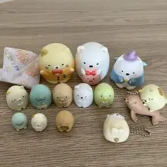 すみっコぐらし　フィギュア　ポーチ　キーホルダー　セット
