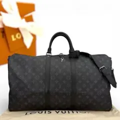 未使用級　ルイヴィトン　モノグラム　エクリプス　キーポル　バンドリエール　55