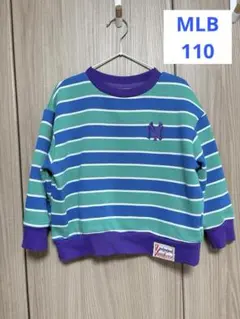 MLB ヤンキース チマジロ 110 長袖 トレーナー 裏毛 NY