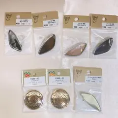 ブローチ金具 ハンドメイド