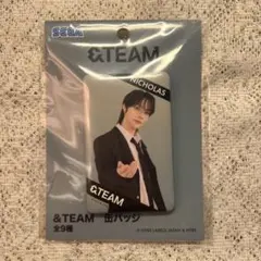 &team andteam NICHOLAS ニコラス　缶バッジ