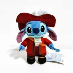 スティッチ　くりっぴぃコスチュームぬいぐるみ　ディズニーヴィランズ　フック船長
