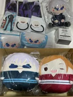 呪術廻戦 五条悟 まとめ売り セガラッキーくじ リングネックレス 指輪 ぬいくじ