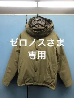 Johnbull フード付きダウンジャケット オリーブ