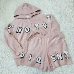 美品　ジェラピケ　ジェラートピケ　スヌーピー　コラボ　　セットアップ.