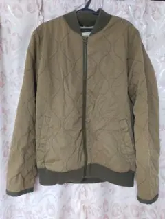 shuca キルティング ジャケット Lサイズ オリーブ