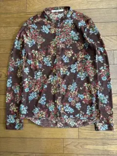 トゥモローランド MACPHEE マカフィー　ノーカラー　花柄　カットソー　美品